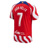 Fotbalové Dres Atletico Madrid Joao Felix #7 Domácí 2022-23 Krátký Rukáv
